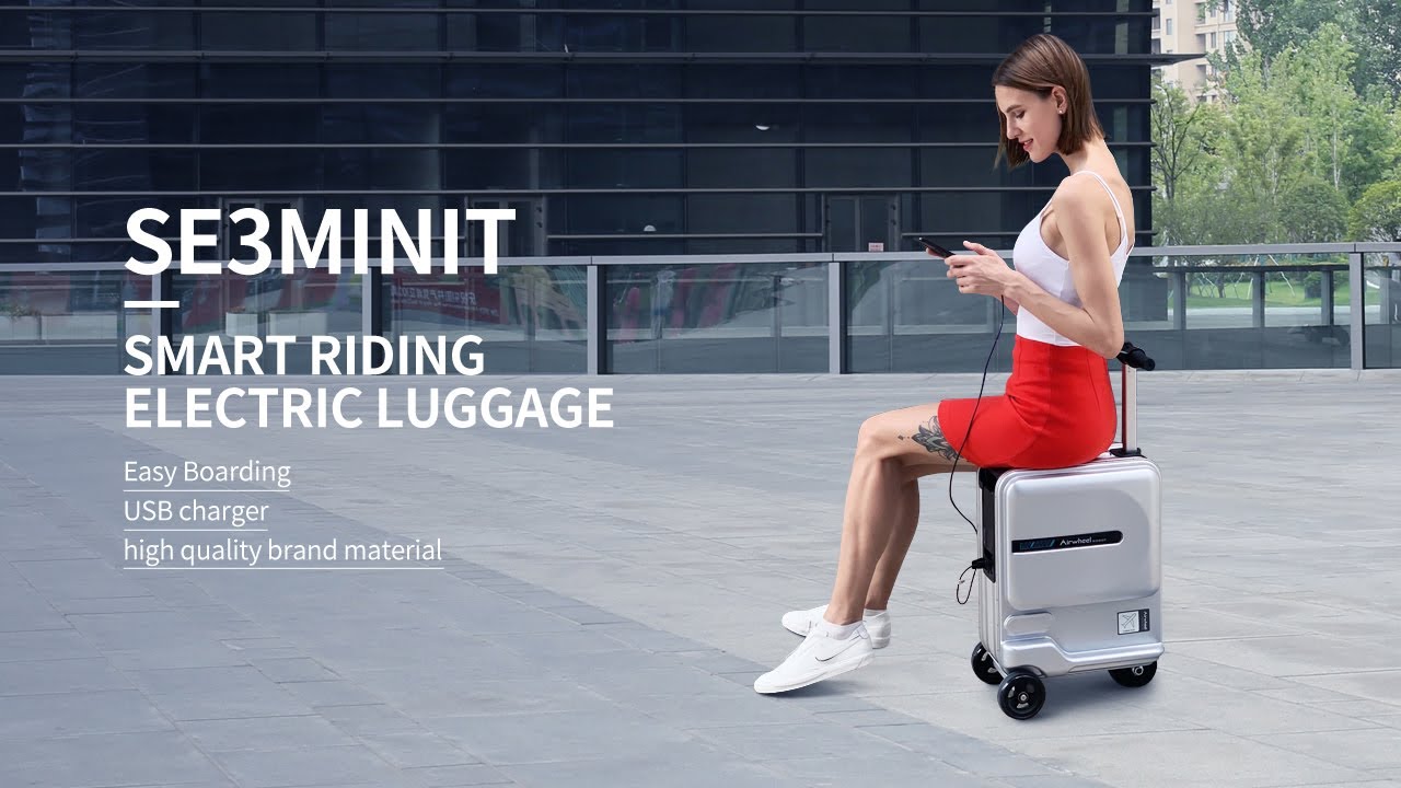 Airwheel electric luggage