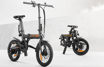 Airwheel folding assist bike