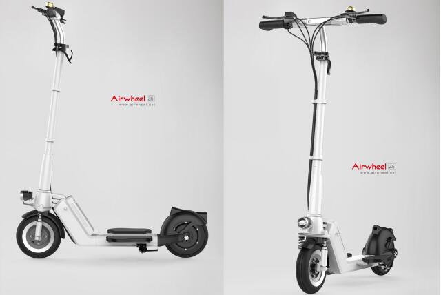 The newly released Airwheel Z5 standing up electric scooter is advocating portability and convenience.