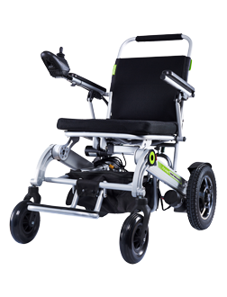 electric folding wheelchair