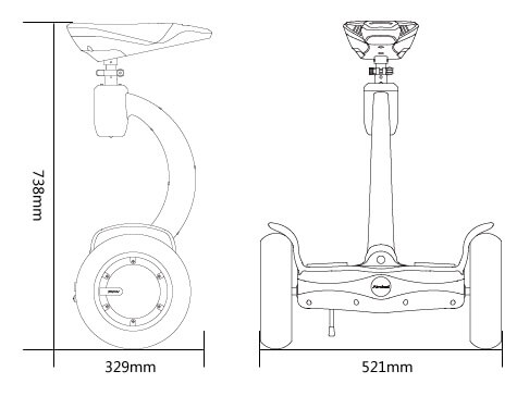 Sitting-posture electric scooter