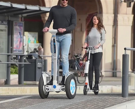 self balancing electric scooter