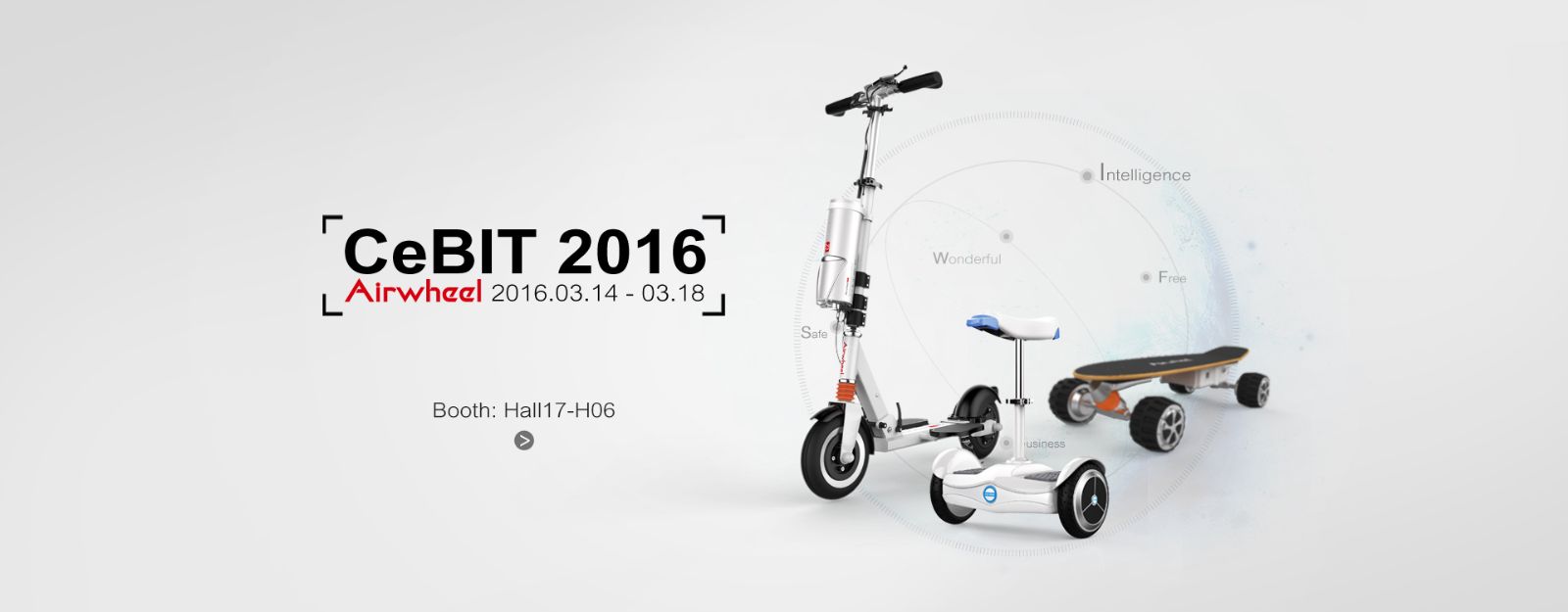 Airwheel on CeBIT