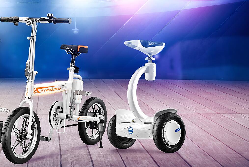 Don't want to spend hours waiting on the road? Go to party with Airwheel S8 mini electric scooter.